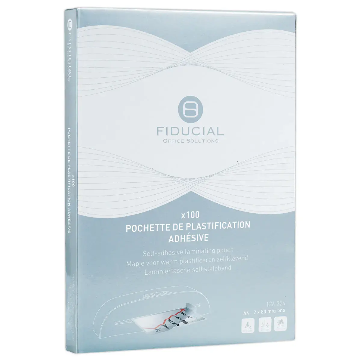 100 Pochettes de plastification A4 adhésives - Access photo du produit