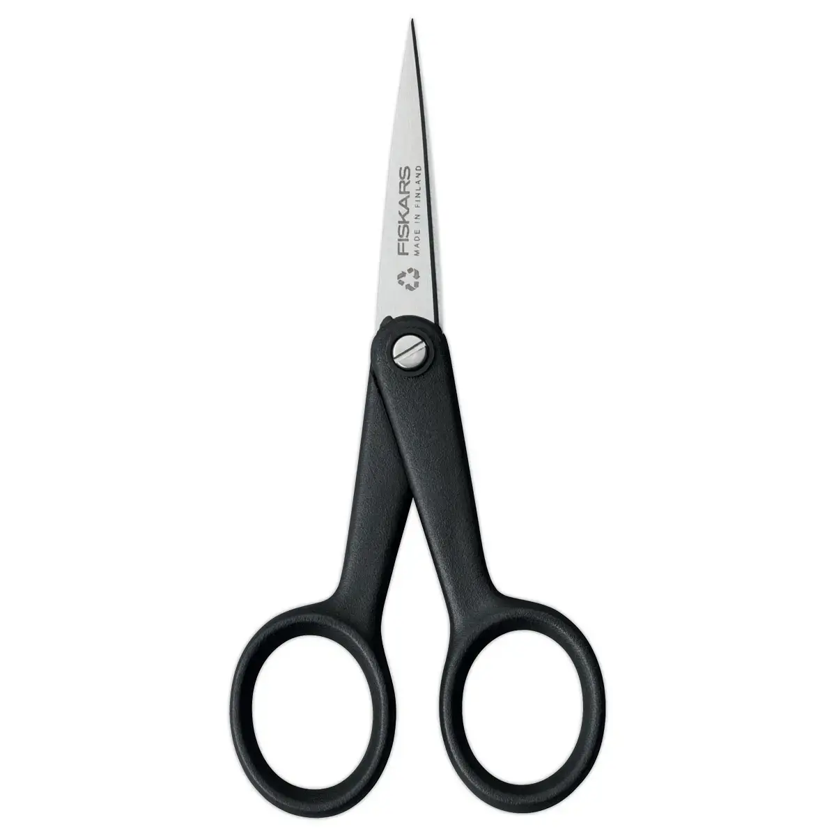 Ciseaux Fiskars ambidextres 13 cm bouts pointus recylc&eacute;s / recyclables photo du produit