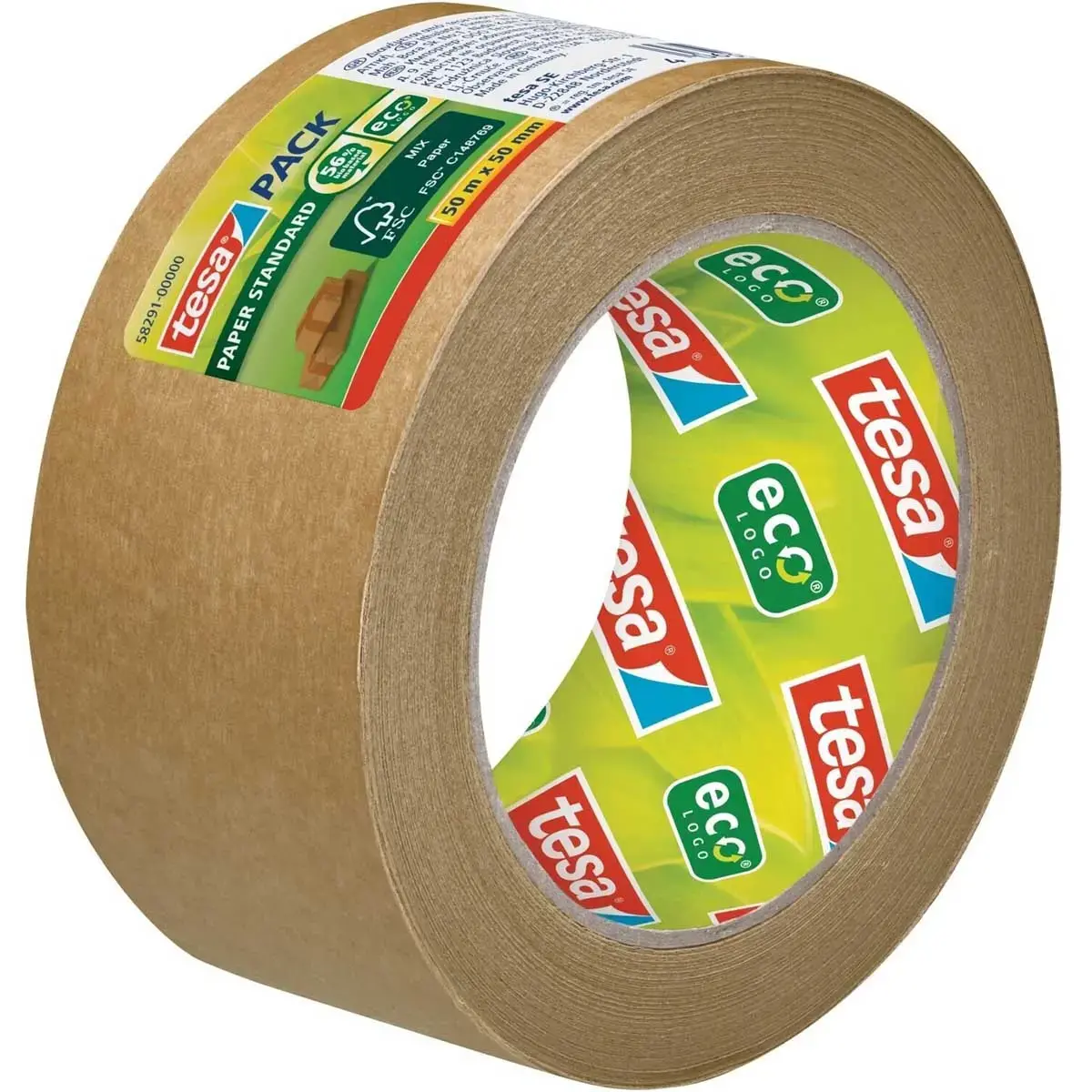 Ruban Tesapack papier kraft 50 m x 50 mm photo du produit