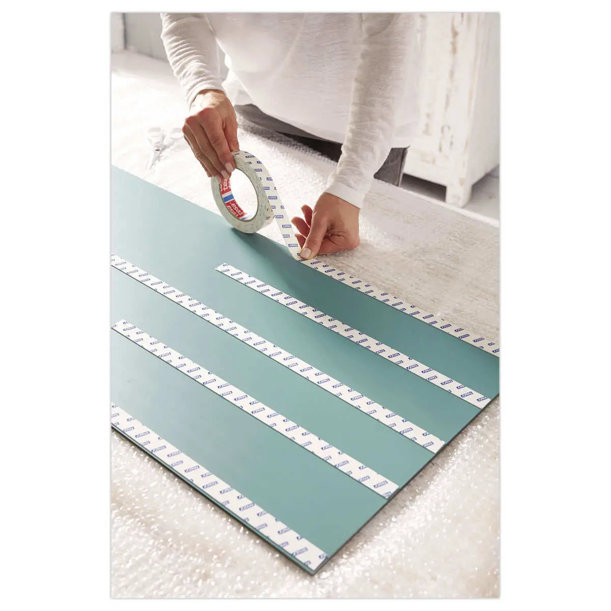 Ruban Fixer Objets Double-face miroir 1,5 m x 19 mm photo du produit