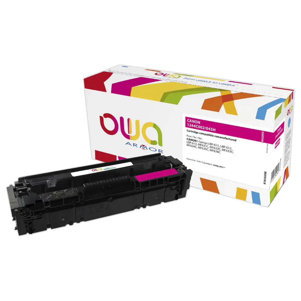 Toner Armor magenta compatible Canon 045H photo du produit