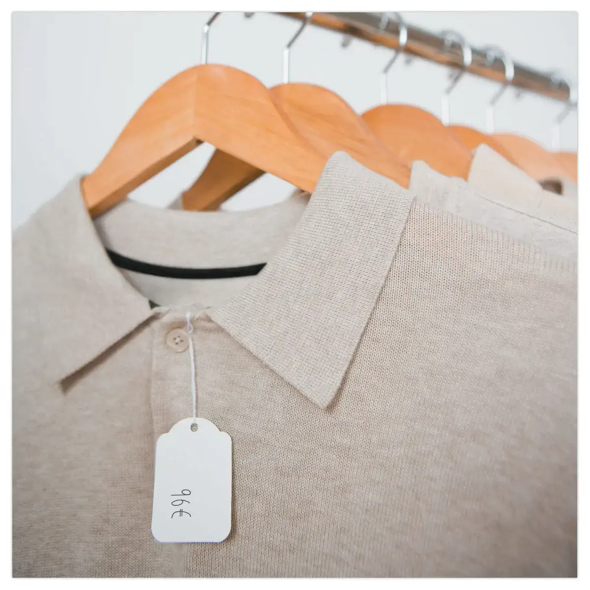 500 Etiquettes blanches &agrave; fil coins arrondis 22x35 mm photo du produit