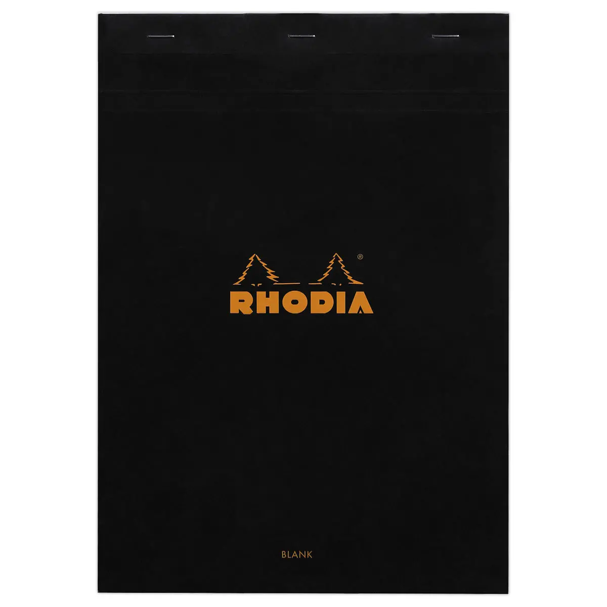 Bloc-notes A4 - Noir - 80 feuilles - RHODIA photo du produit