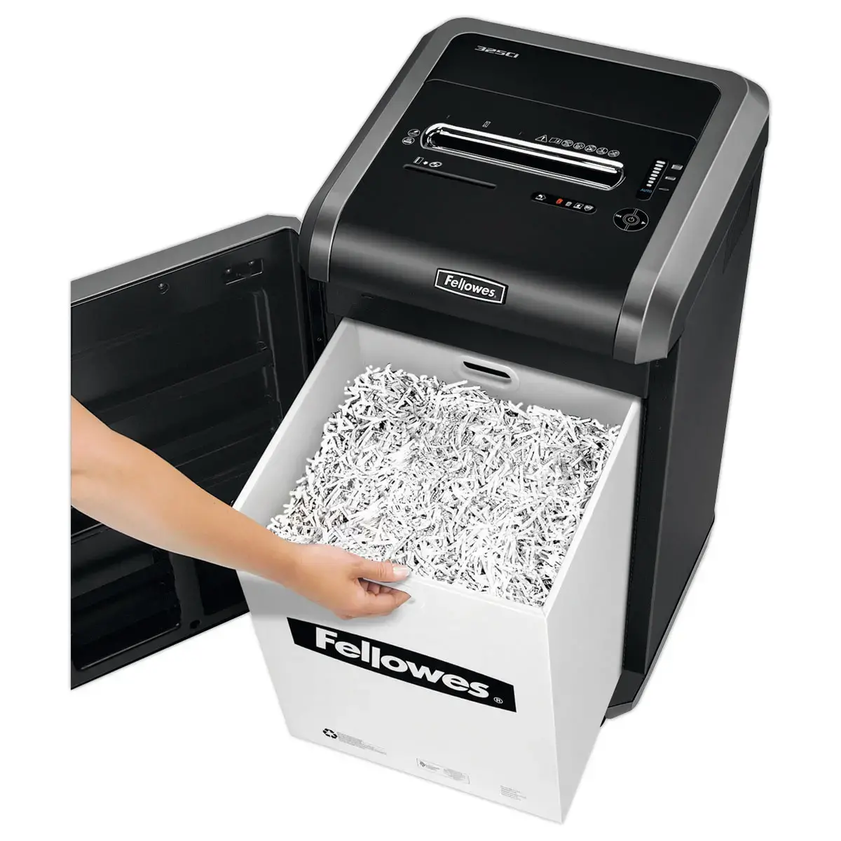 Destructeur collectif 425Ci - Coupe croisée - 32 feuilles - 114L - FELLOWES photo du produit