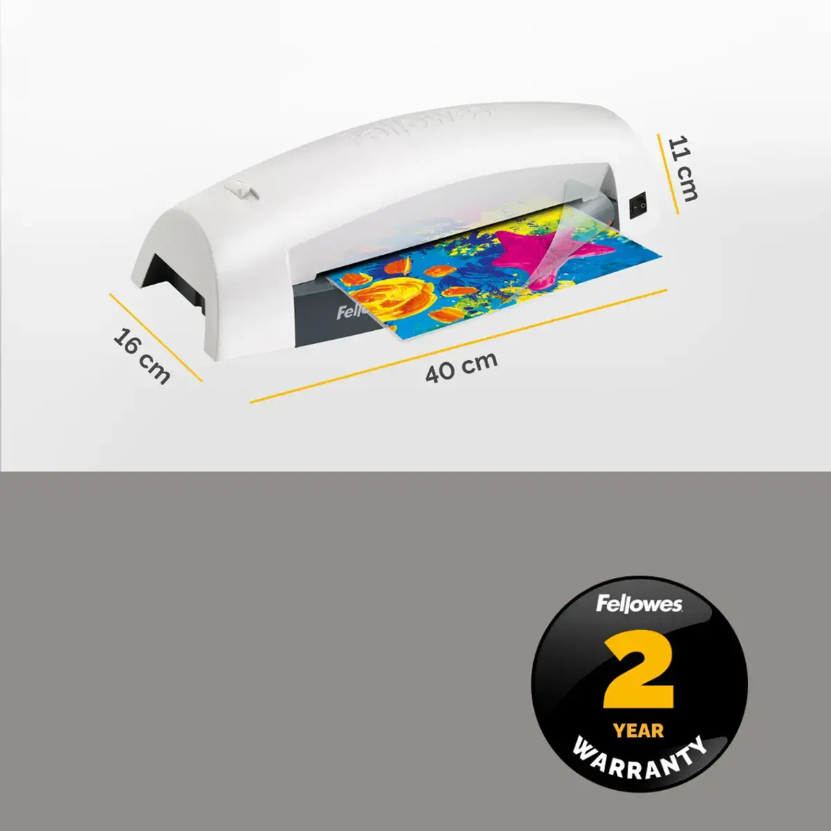 Plastifieuse Lunar - A4 - Fellowes photo du produit