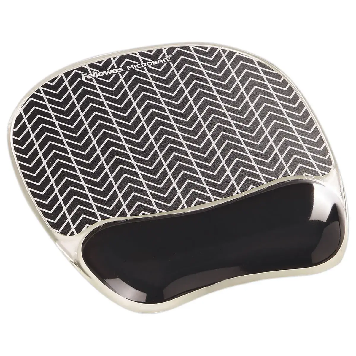 Tapis de souris gel - Motifs chevrons - Fellowes photo du produit