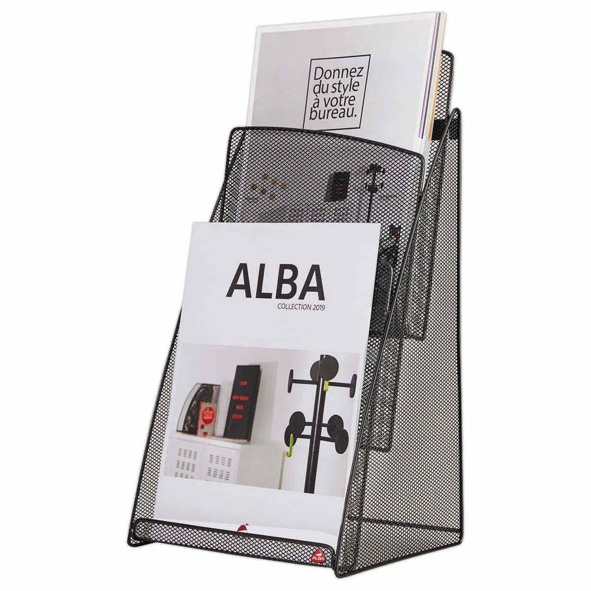Présentoir de table métal MESH A4 photo du produit
