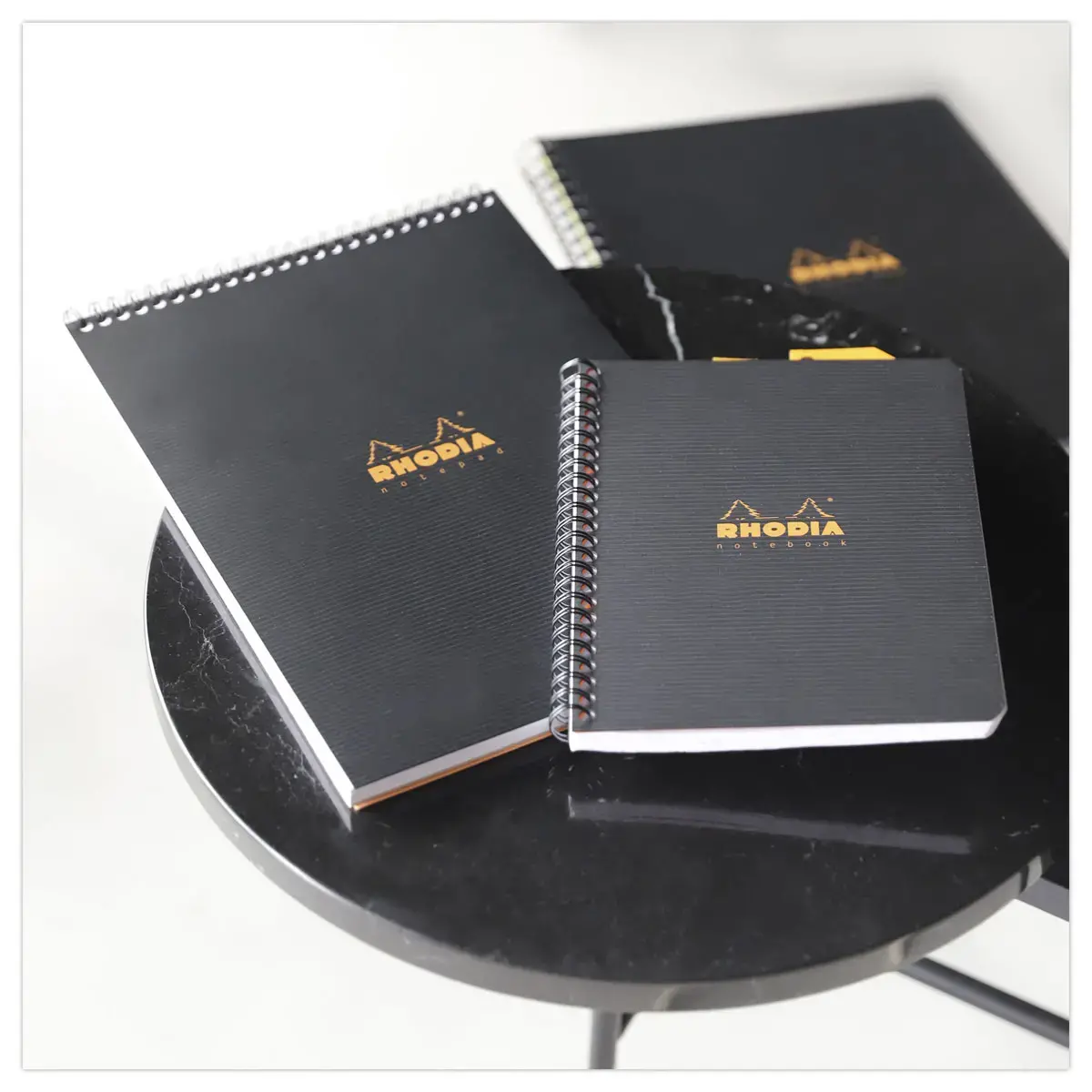 Cahier polypropyl&egrave;ne - 160 pages A5+ 5x5 - Rhodia photo du produit