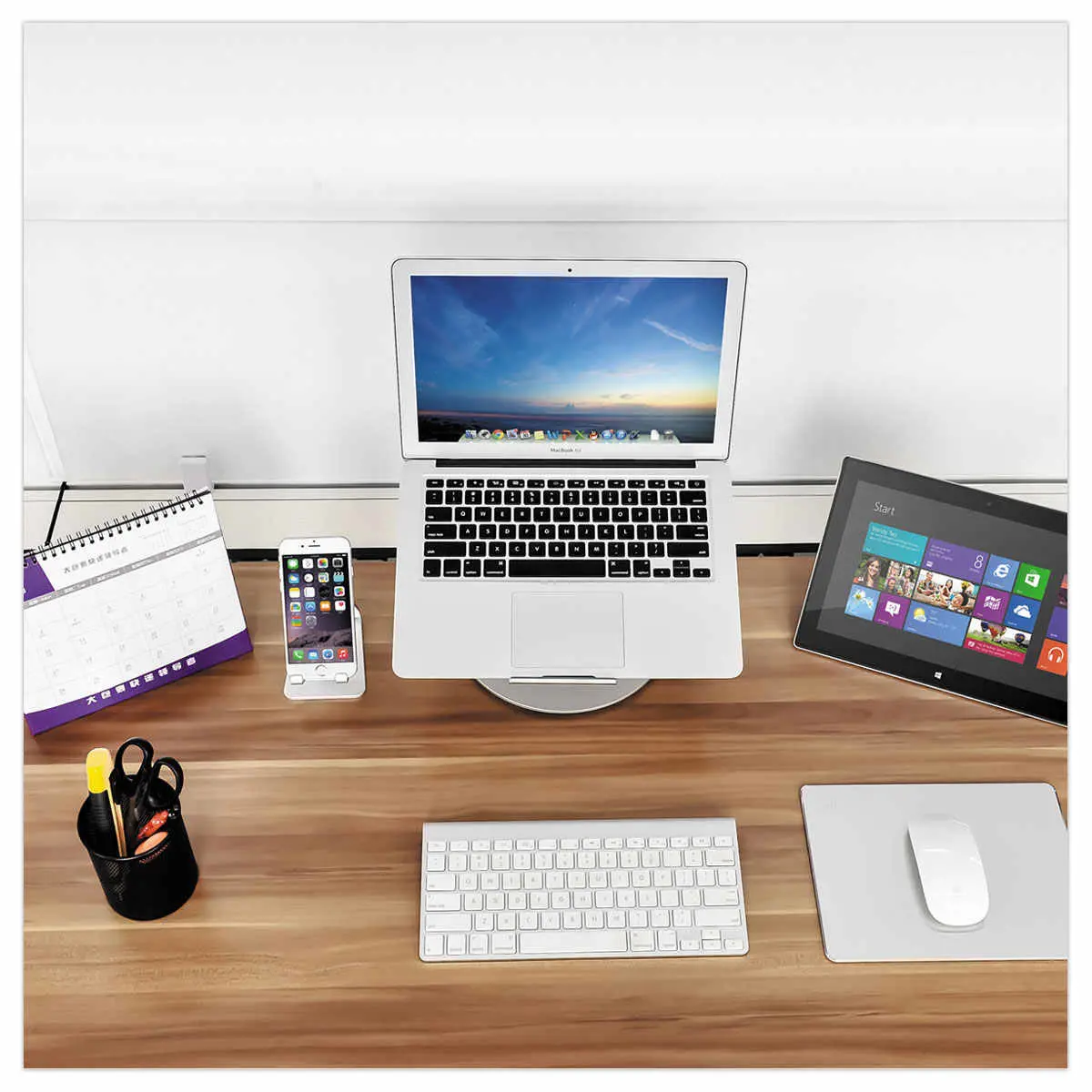 Support rotatif et ergonomique pour ordinateur portable - Supports PC  portables