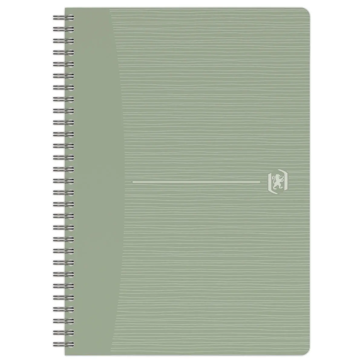 Cahier recyclé à spirales 180 pages 90g - A5 - 5x5 - Oxford photo du produit