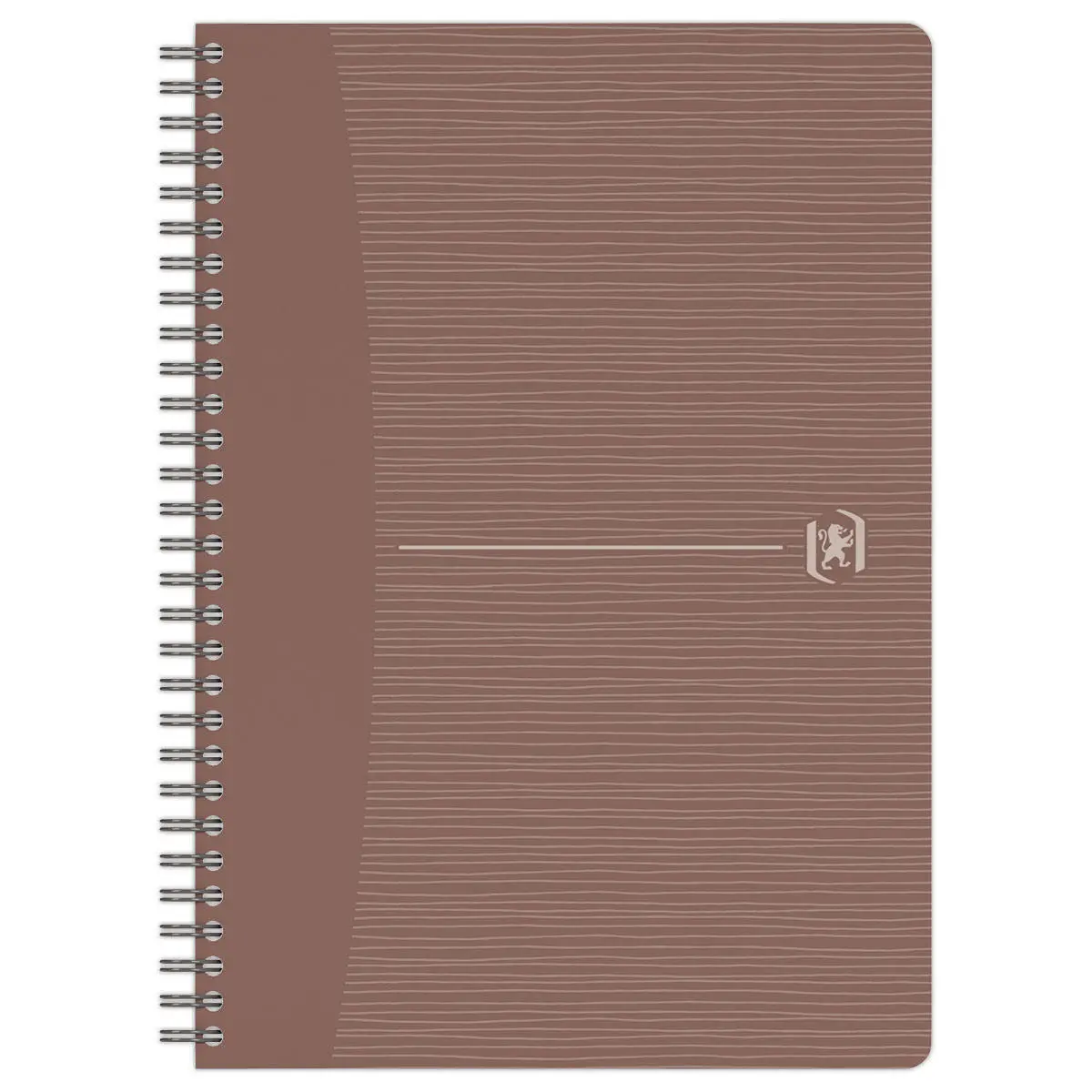 Cahier recyclé à spirales 180 pages 90g - A5 - 5x5 - Oxford photo du produit