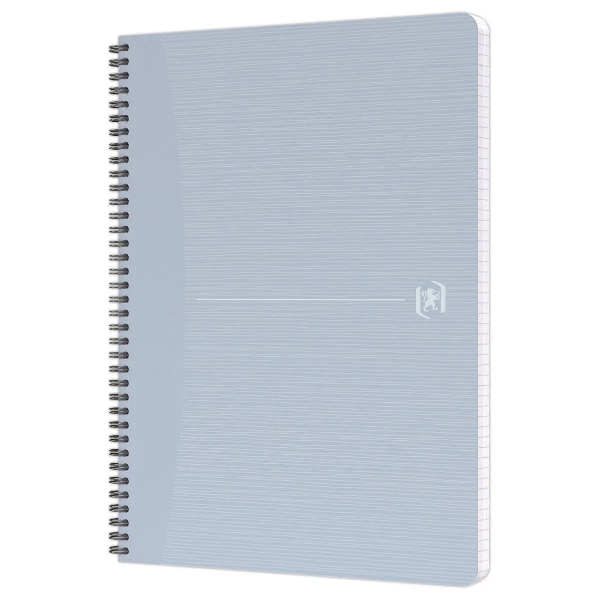 Cahier recyclé à spirales 100 pages 90gr A4 5x5. photo du produit