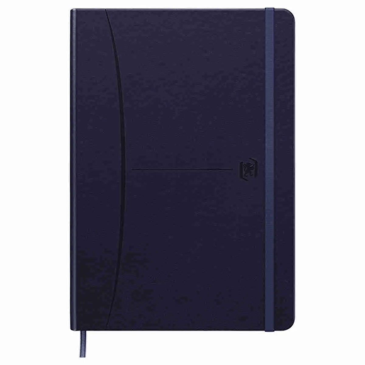 Cahier Signature broché A5 160 pages 5x5. Bleu photo du produit