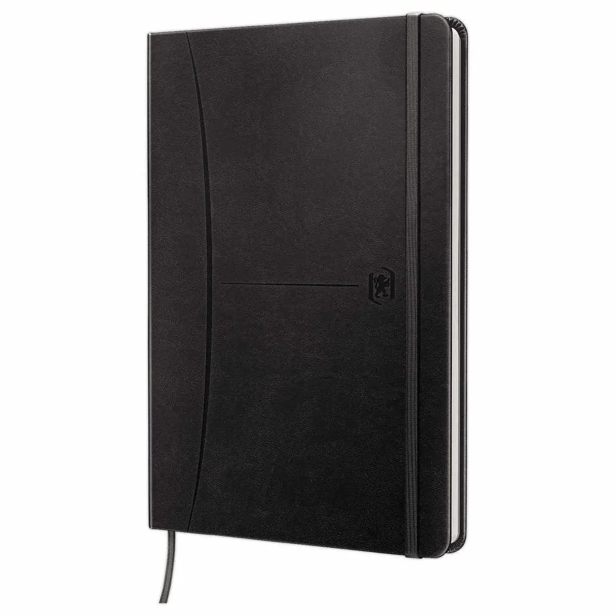 Cahier Signature broché A5 160 pages ligné. Noir photo du produit