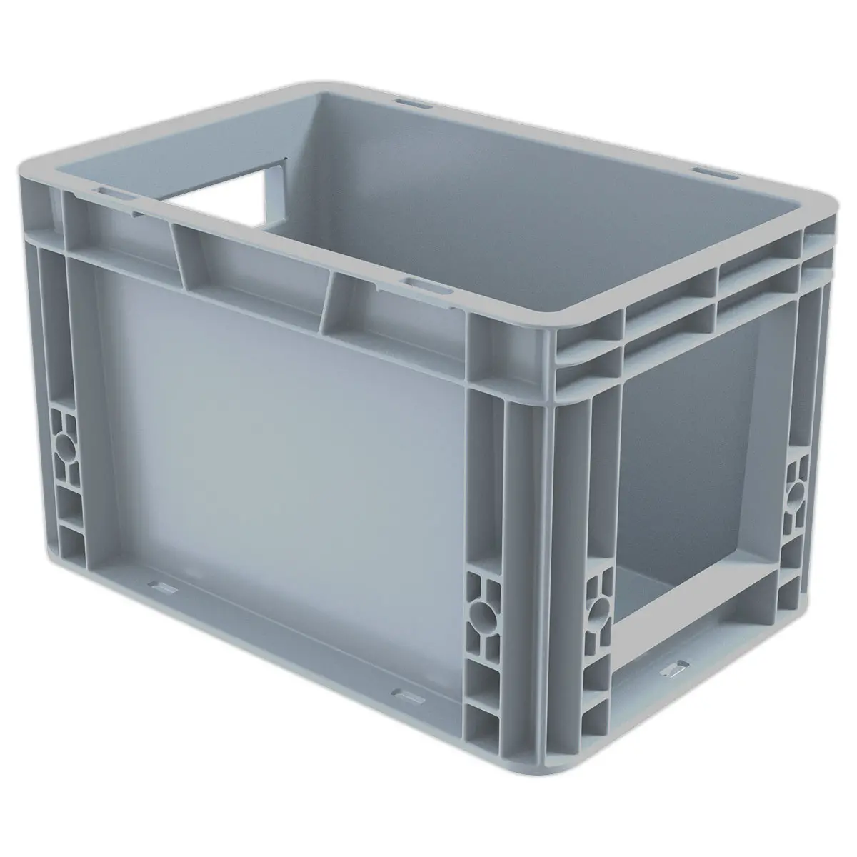 Bac picking avec ouverture large gris 7L photo du produit