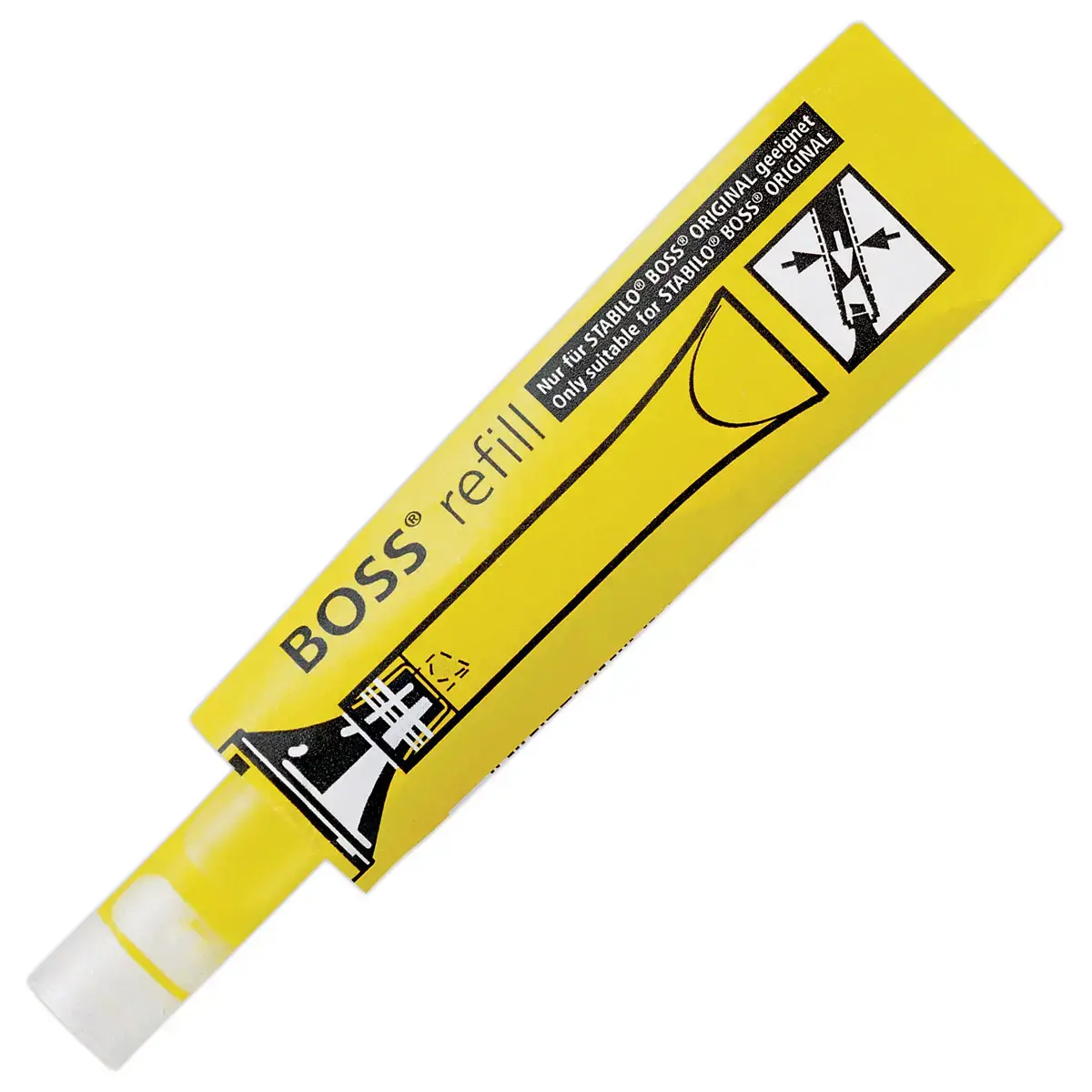 Recharge BOSS ORIGINAL - Jaune - Stabilo photo du produit