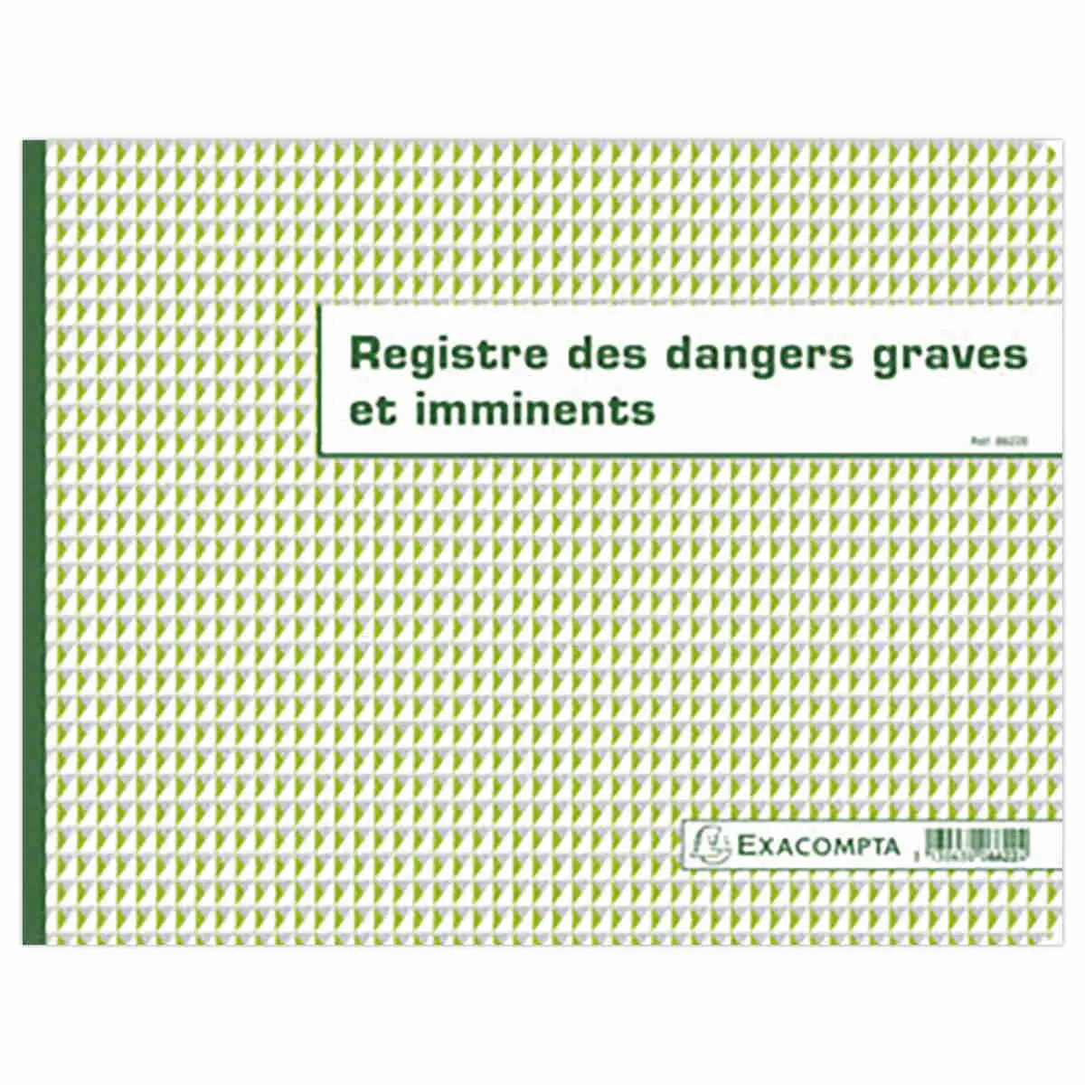 Registre des dangers graves et imminents - 24x32 cm - 20 pages photo du produit