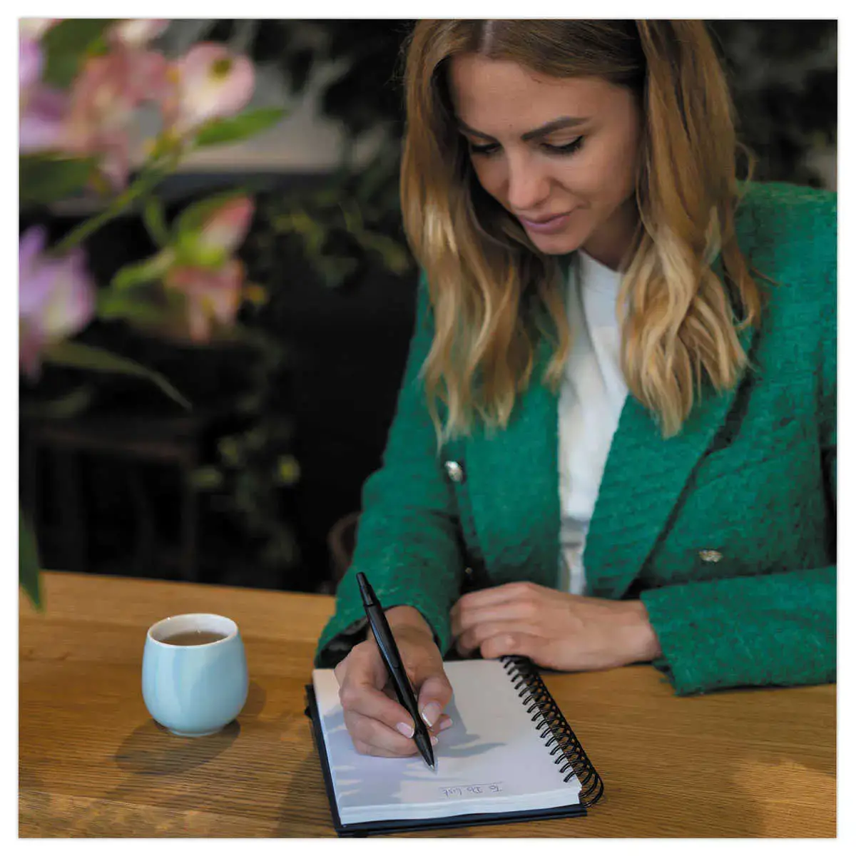 Stylo bille Reco écriture moyenne - bleu - SCHNEIDER photo du produit