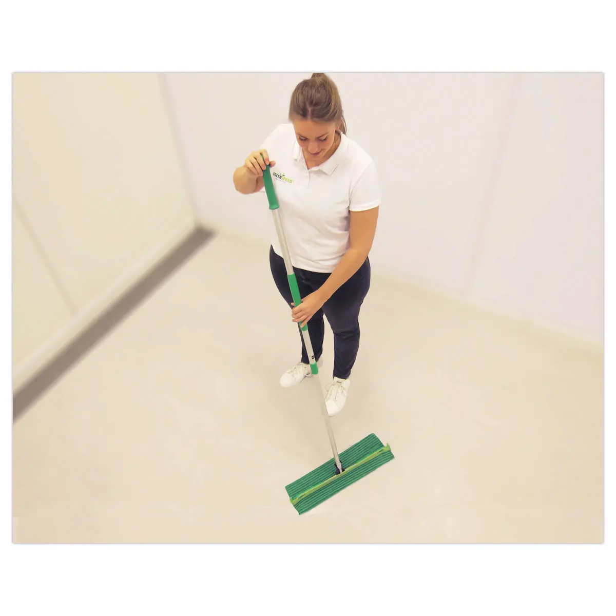 5 Serpillière microfibre 54x25 cm pour raclette sol Hydra photo du produit