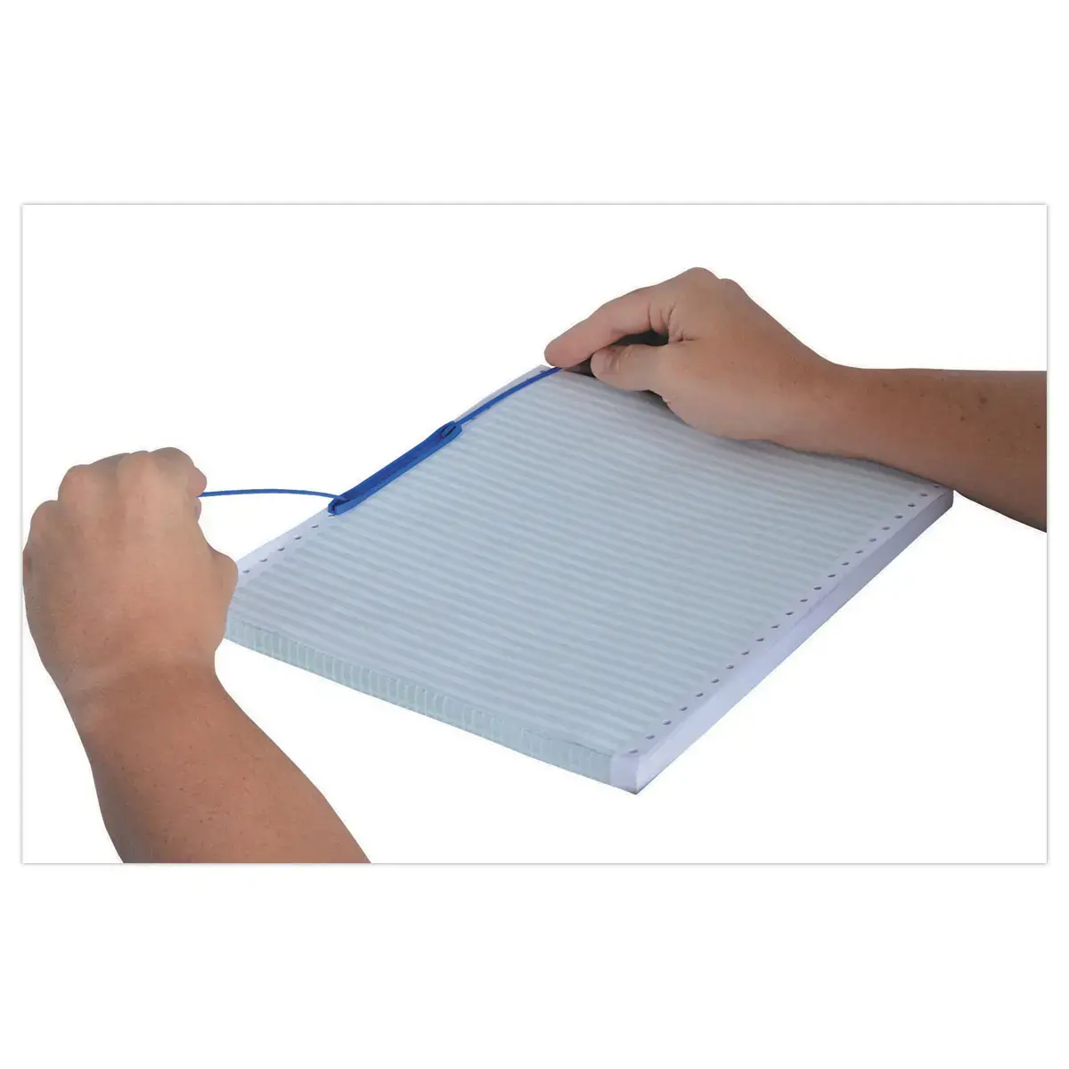 100 Clips d'archivage universel A4 et listing bleu Fellowes photo du produit