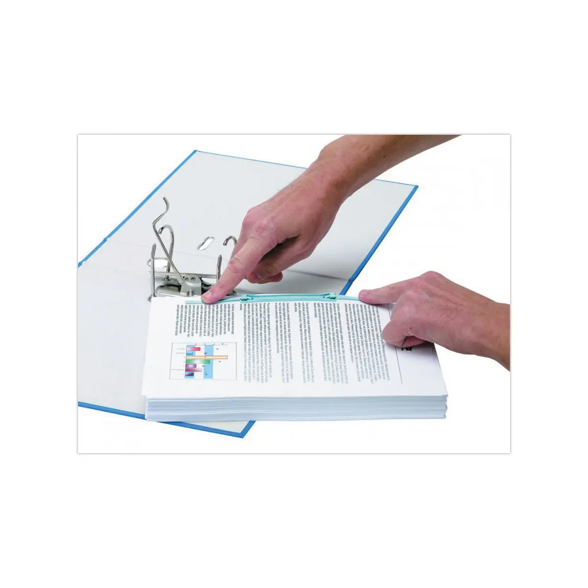 20 Clips d'archivage universel "PROCLIP" bleu clair Fellowes photo du produit