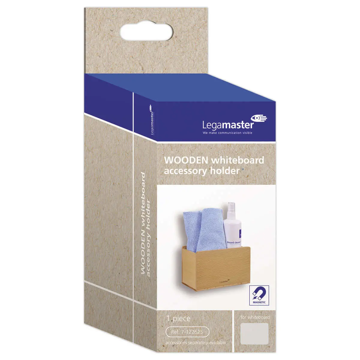 Porte-accessoires magnétique Wooden - Bois FSC® - LEGAMASTER photo du produit