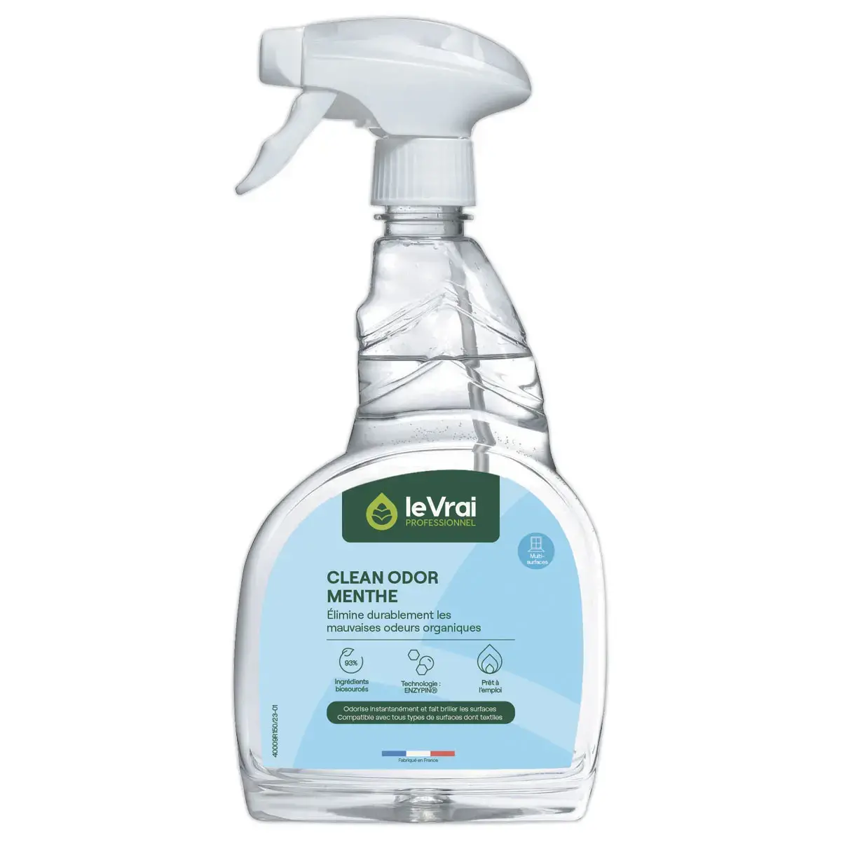 D&eacute;sodorisant d'int&eacute;rieur technologie Enzypin- 750 ml photo du produit