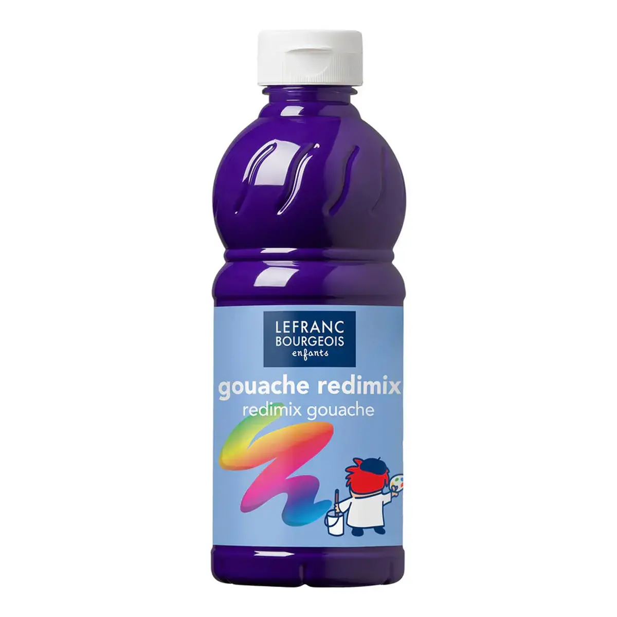 Flacon de gouache acrylique - 500 ml - Violet - Lefranc Bourgeois photo du produit