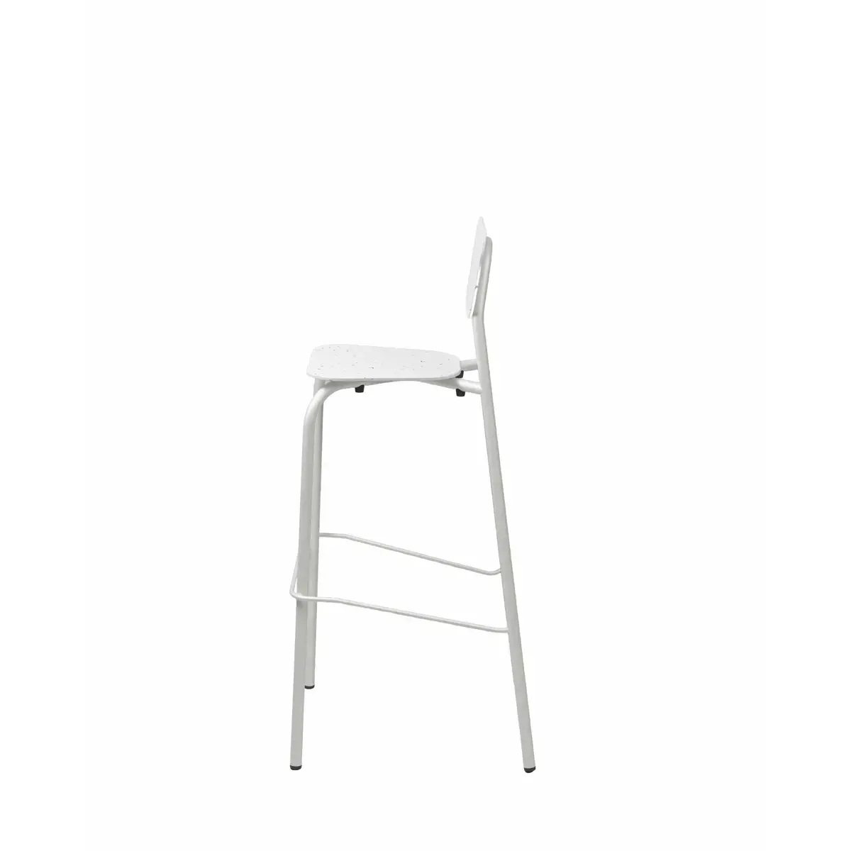 Tabouret haut MAHAUT d&eacute;cor FLOREAL mont&eacute; photo du produit
