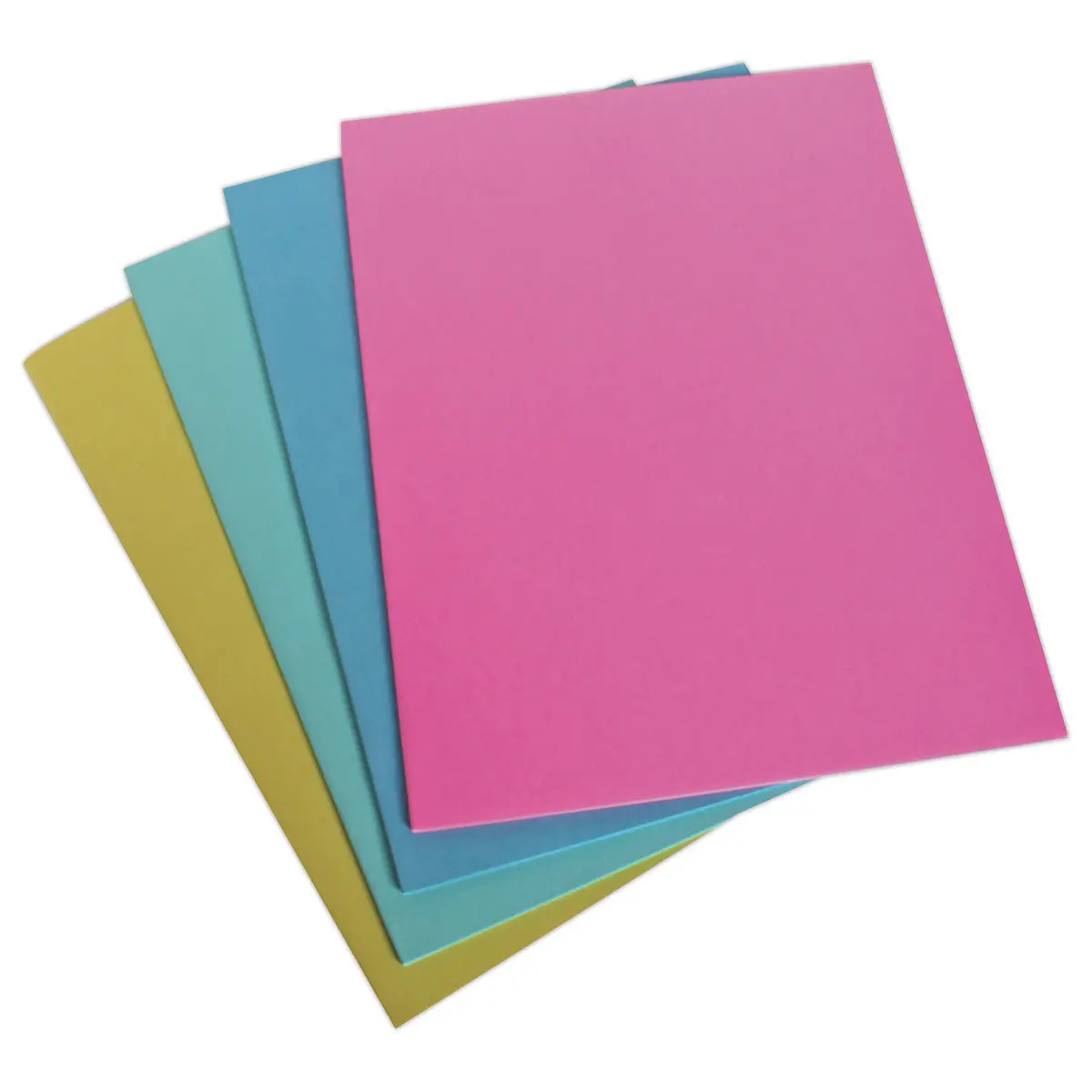 500 Chemises carte économiques coloris assortis pastel 24x32 cm photo du produit