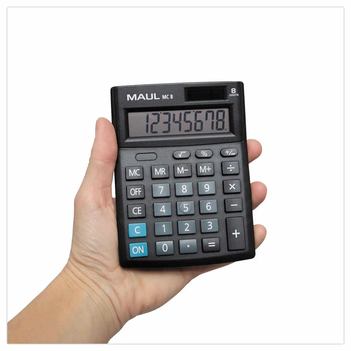 Calculatrice de bureau MAUL MC 8 photo du produit