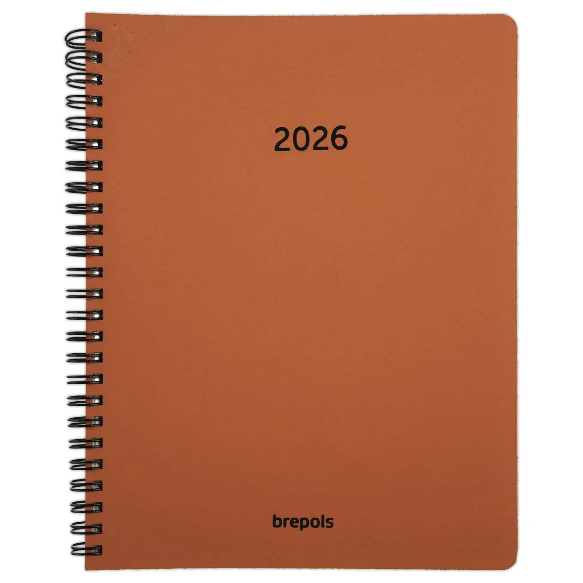 Agenda semainier Calvi - 17x22cm - Orange - Janvier à décembre - BREPOLS photo du produit
