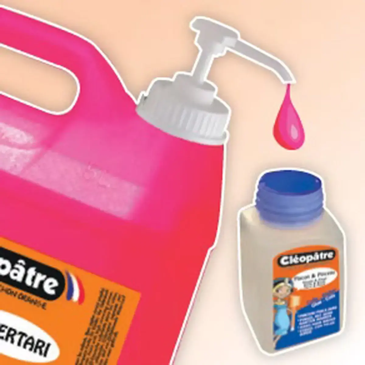 Pompe doseuse - Pour flacon 2 ou 5 L - Cléopâtre photo du produit