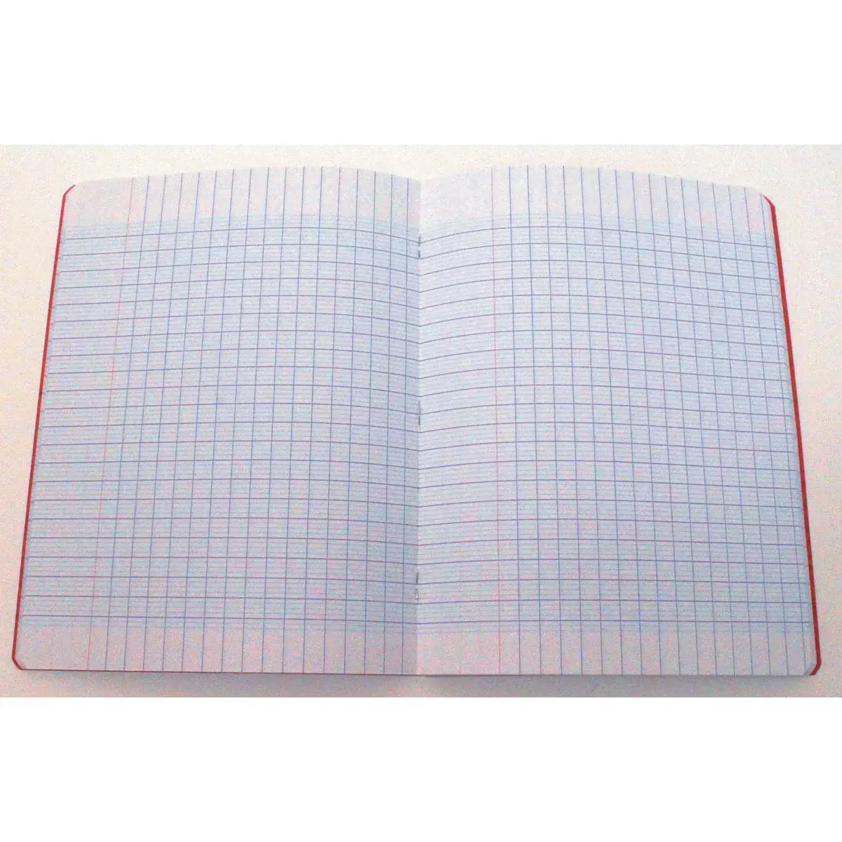 Cahier piqûre Seyès - A5+ 90 g - 96 pages - Rouge - Access photo du produit