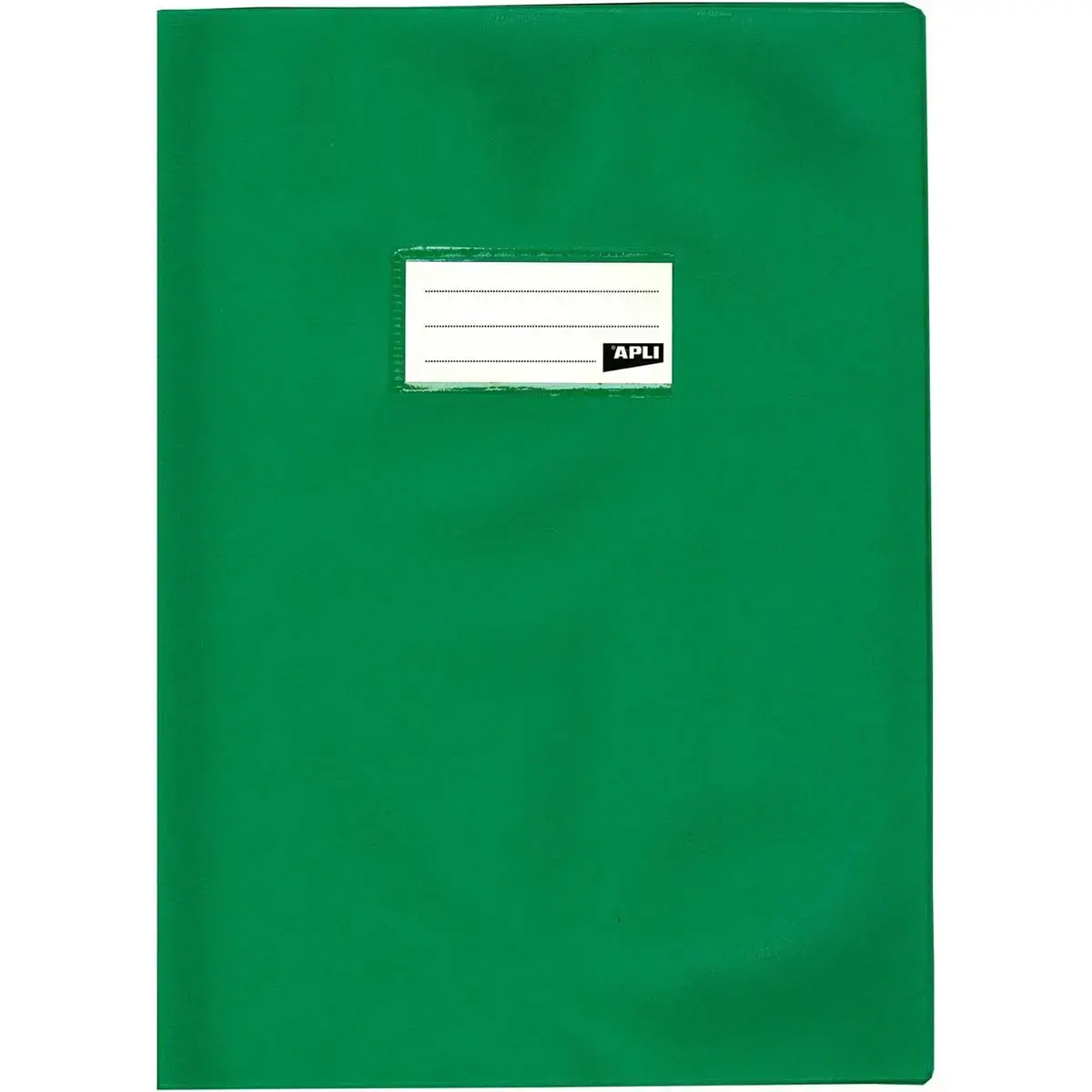 Rpt&egrave;ge-cahier polypropyl&egrave;ne - 24 x 32 cm - Vert - Apli photo du produit