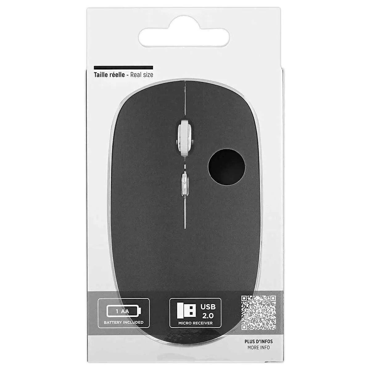 Souris sans fil silencieuse Rubby photo du produit