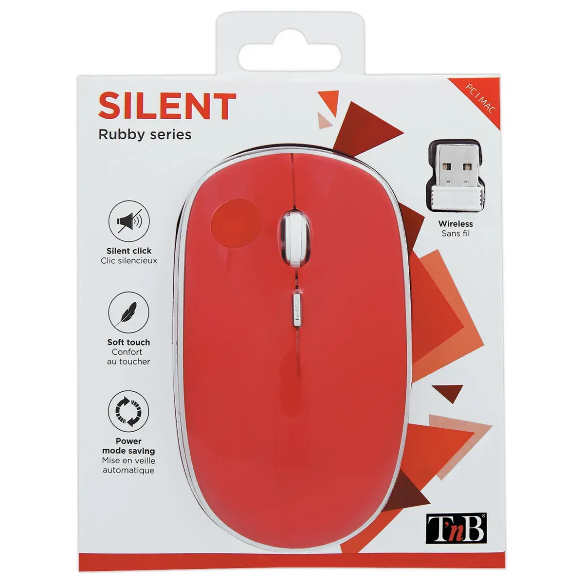 Souris sans fil silencieuse Rubby photo du produit