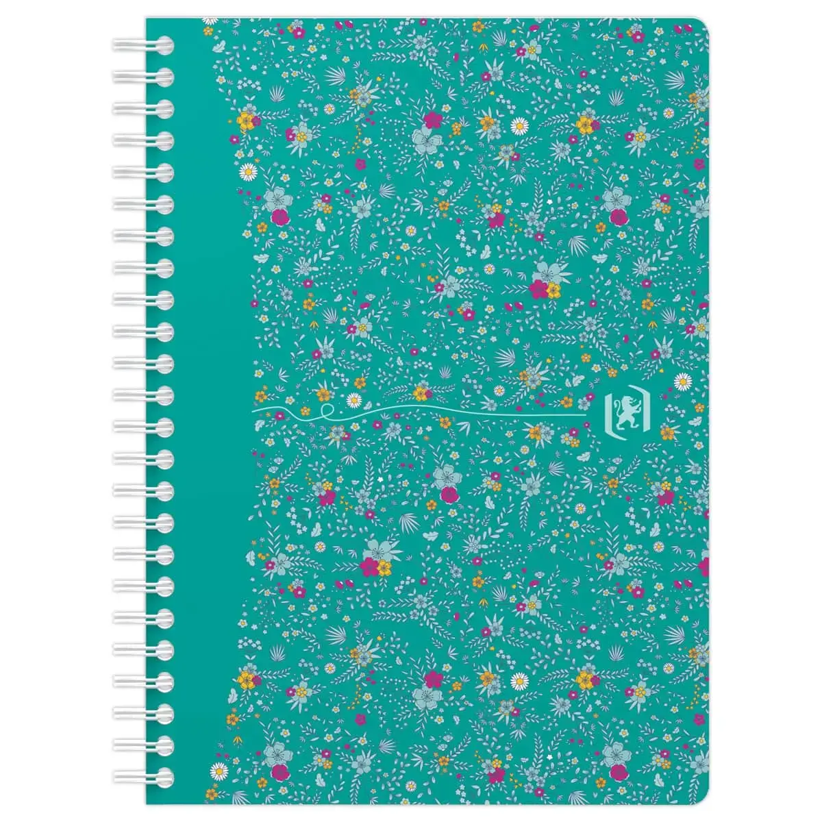 Cahier Flowers 14,8 x 21 cm - 5x5marg&eacute; -120 pages - Oxford photo du produit