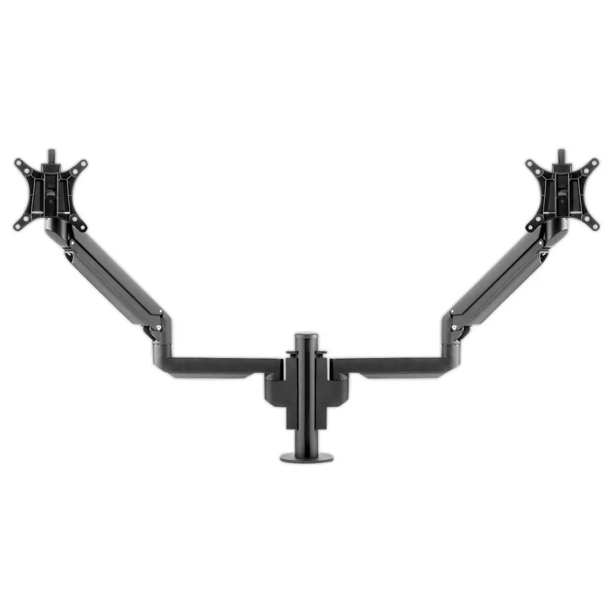 Bras porte-&eacute;cran modulaire - Double - Noir - Bakker Elkhuizen photo du produit