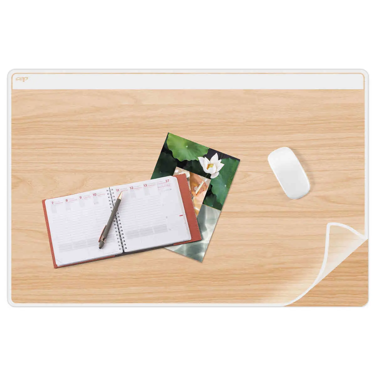 Sous-mains Syvla à rabat Hêtre photo du produit