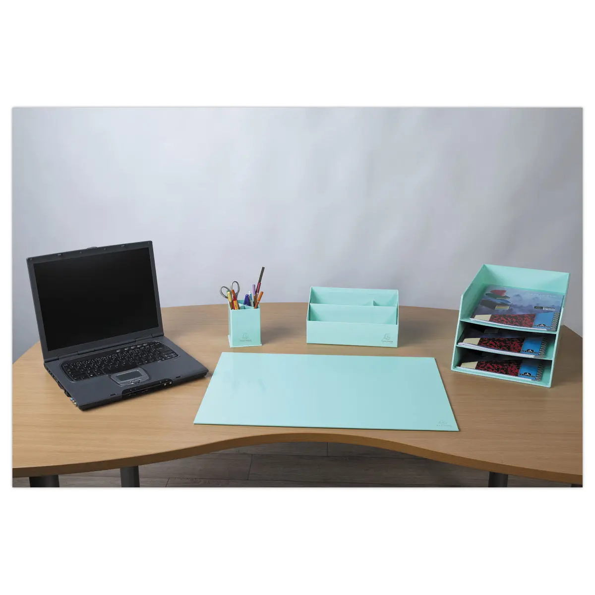 Corbeille à courrier en carton EXACOMPTA Aquarel photo du produit