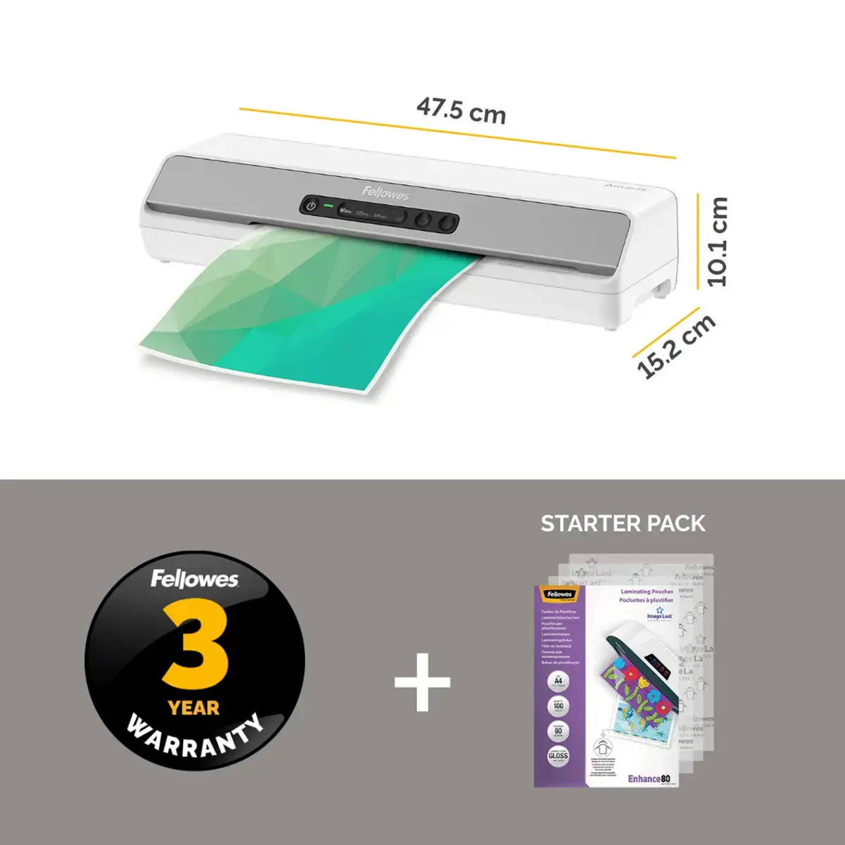 Plastifieuse Amaris - A3 - Fellowes photo du produit