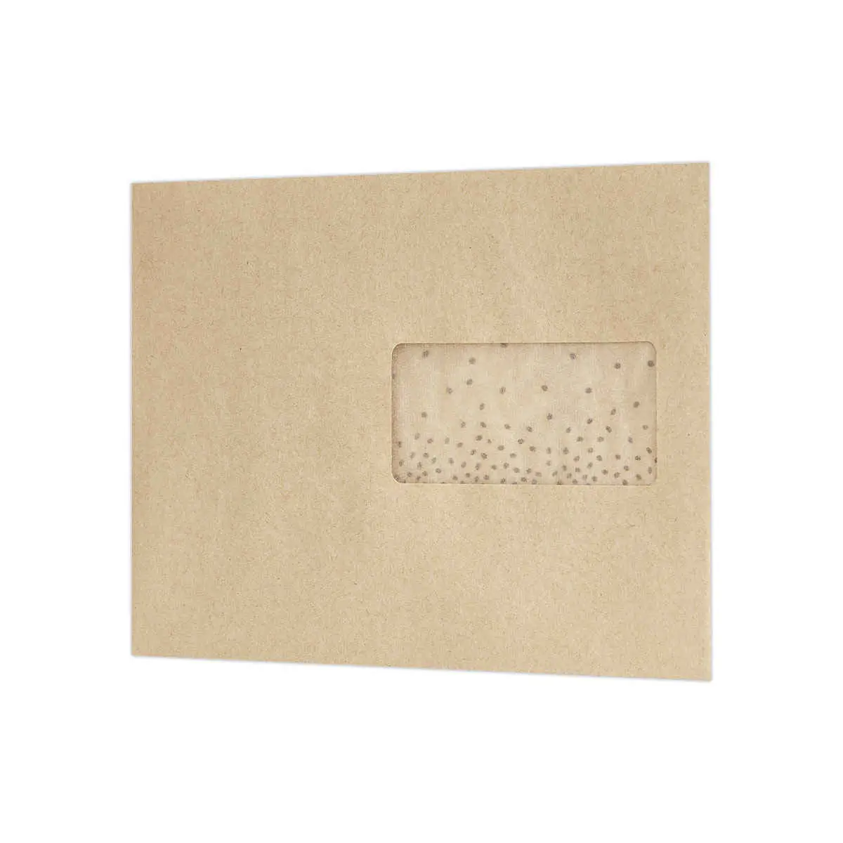 1000 Enveloppes MSP papier kraft - 85g - 162x229mm - Fenêtre 45x100mm - POCHECO photo du produit
