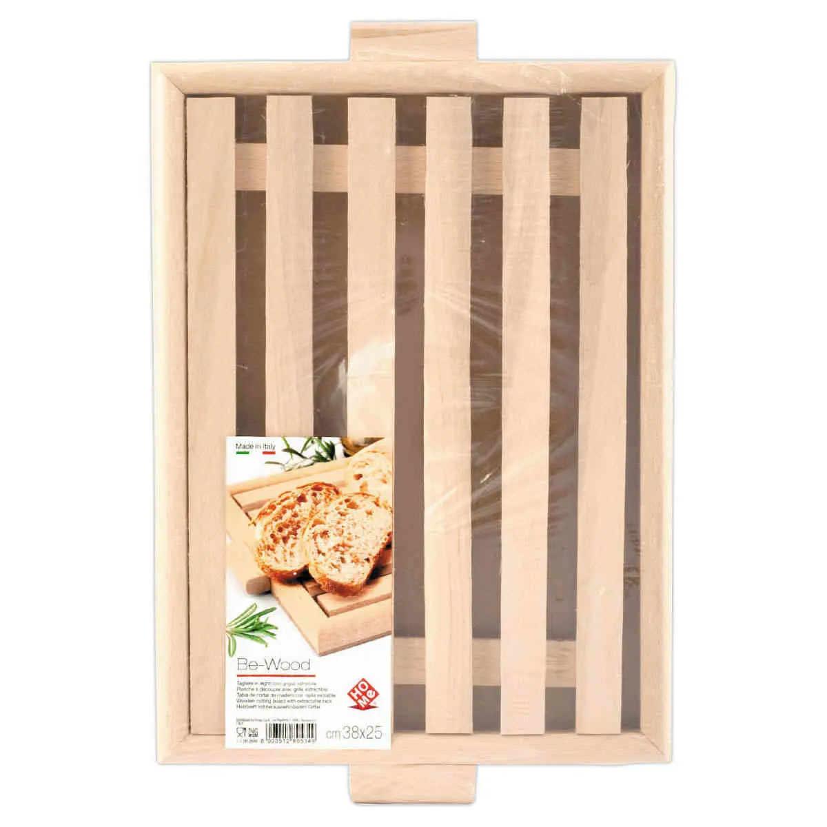 Planche &agrave; pain bois 38,5x25x2 cm photo du produit