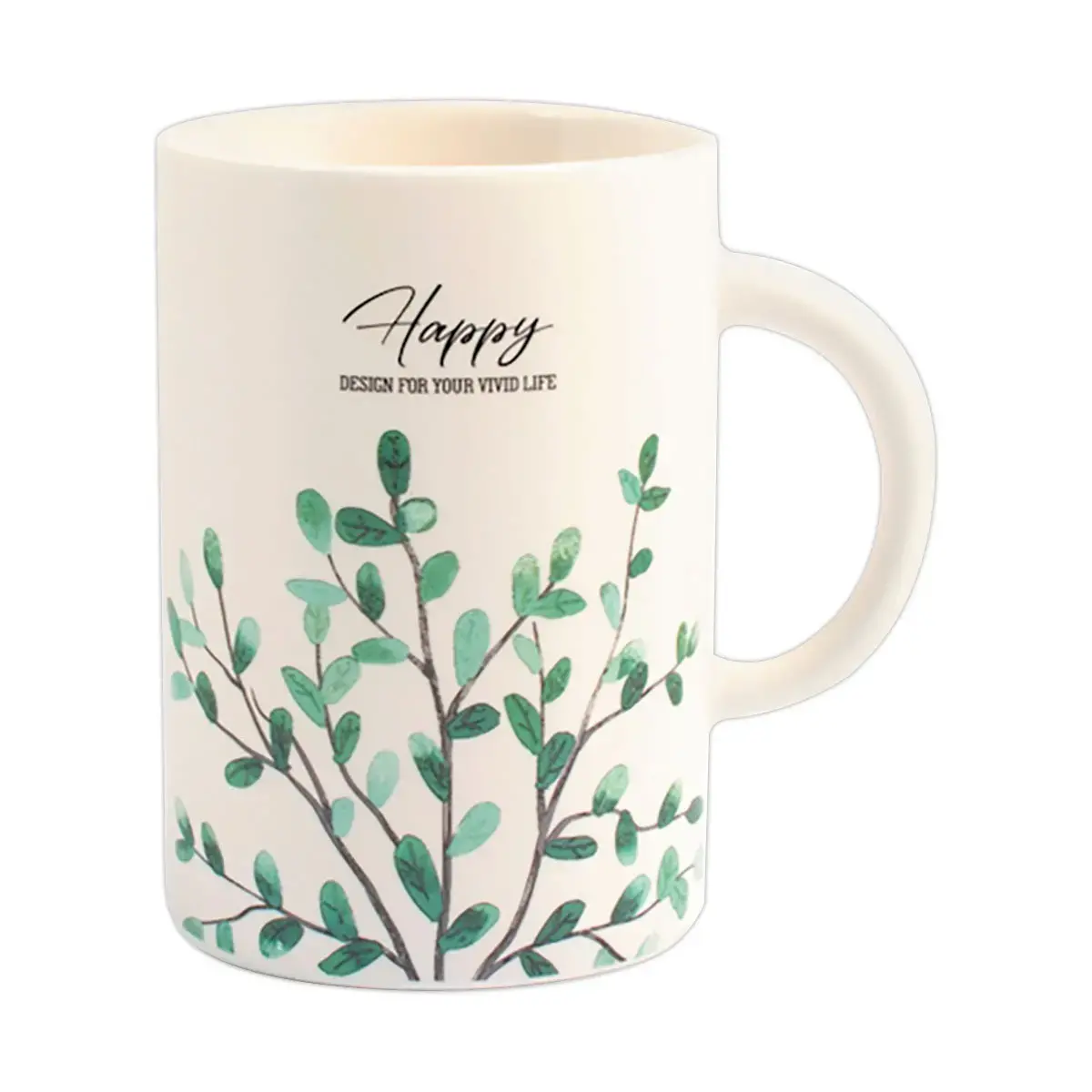 6 Mugs Botanique de 40 cl en porcelaine photo du produit