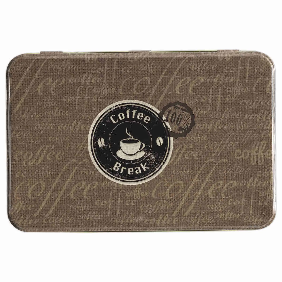 Boîte à sucre en métal photo du produit