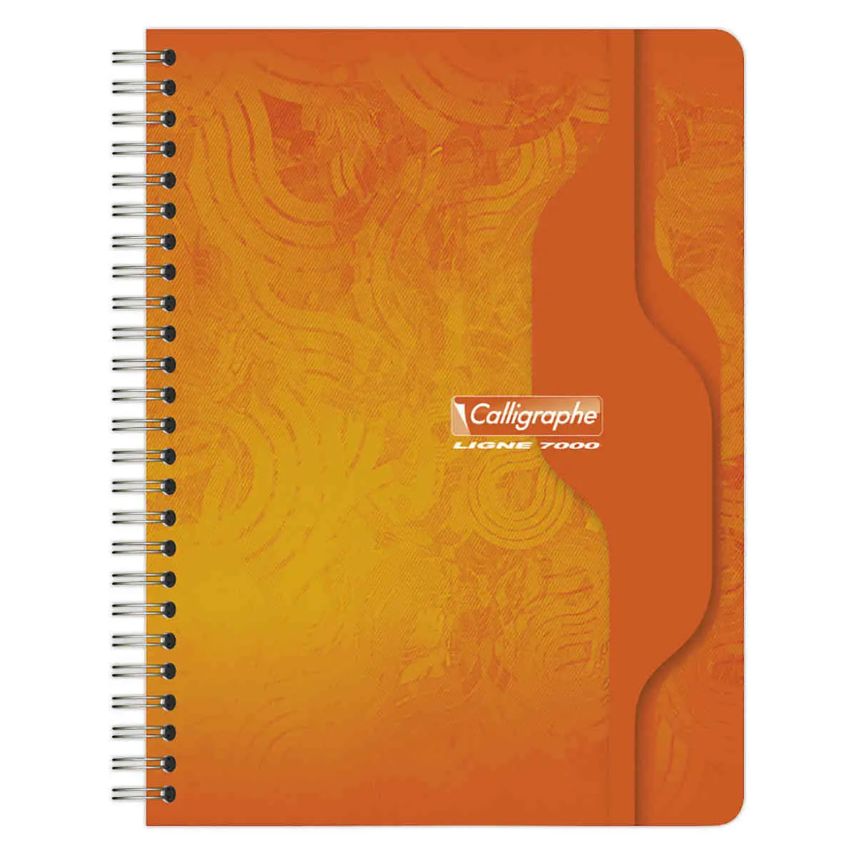 Cahier spirale - 70g - 17x22cm -180 pages - CALLIGRAPHE photo du produit