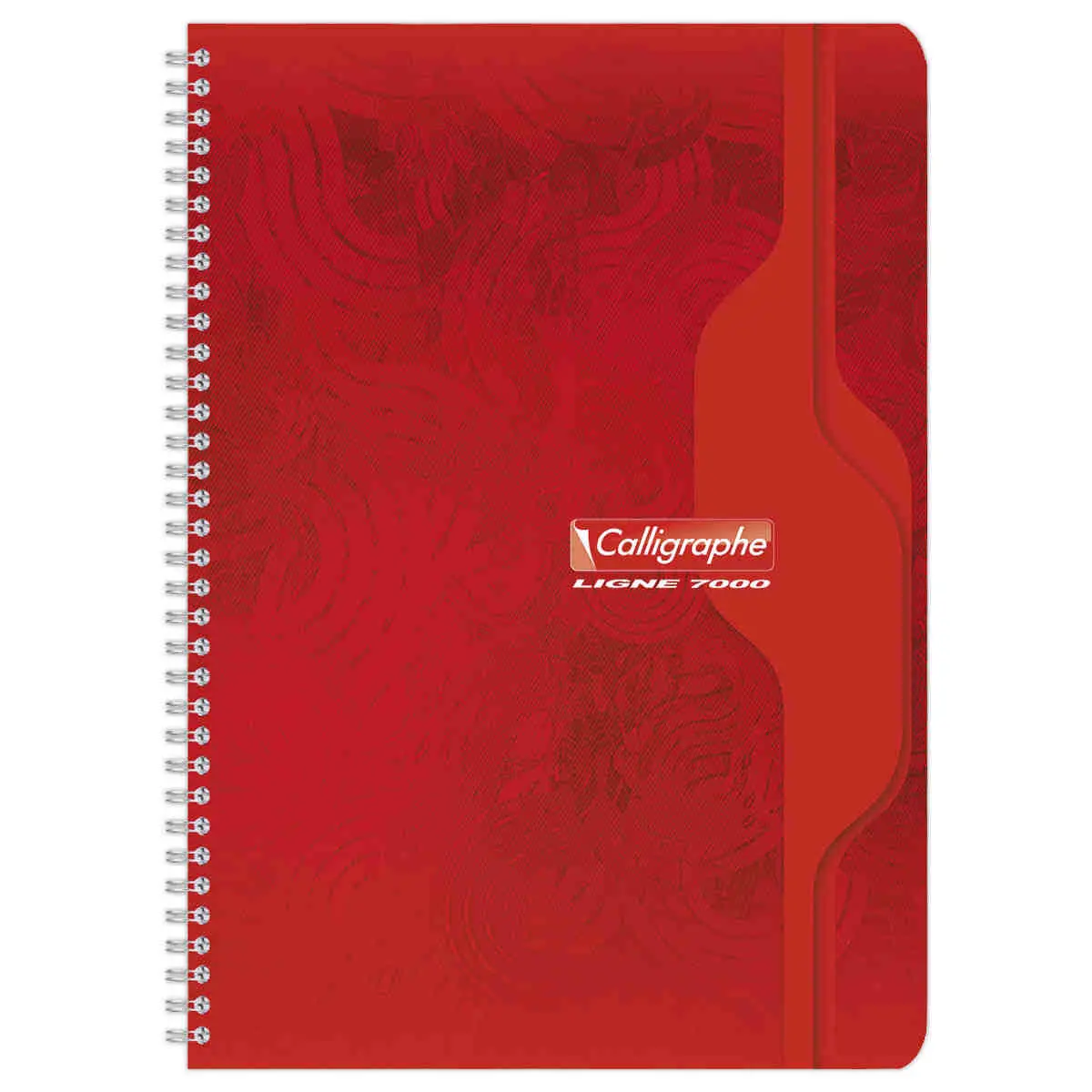 Cahier spirale - 70g - A4 - 5x5 - 180 pages - assortis - CALLIGRAPHE photo du produit