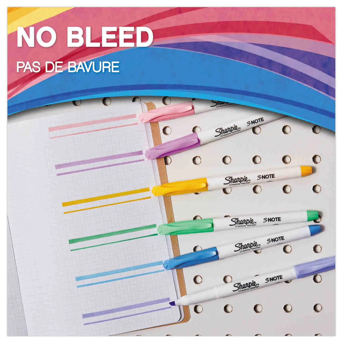 12 Surligneurs encre liquide assortis - SHARPIE photo du produit