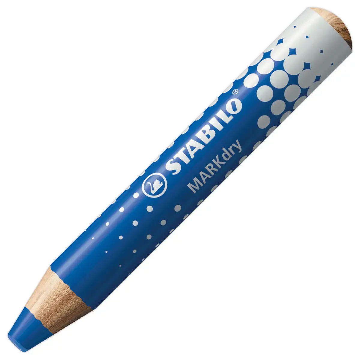 Crayon effaçable à sec MARKdry - Bleu - Stabilo photo du produit